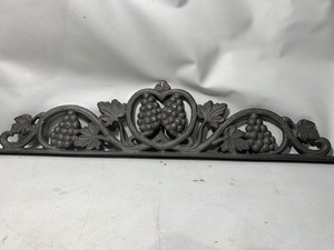 lot 985 image: 1 Solid Heavy Duty Decorative Wrought Iron Piece 6x27.5 (Style C)