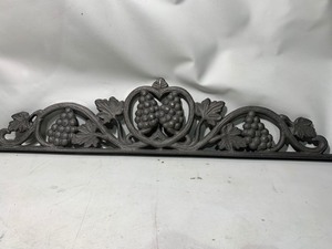 lot 981 image: 1 Solid Heavy Duty Decorative Wrought Iron Piece 6x27.5 (Style C)