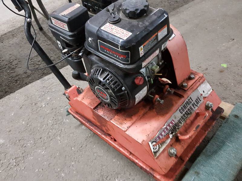 lot 2031 image: When the hand operated dirt tamper isnt enough, you bring in the heavy equipment.