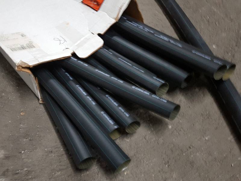 lot 2045 image: 3 individual 48 long pieces of Shrink Wrap.  Made for finishing off your wiring harness by heating it