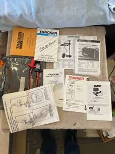 lot 5314 image: tracker boat owners papers