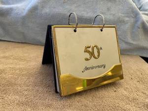 lot 5327 image: 50th anniversary picture album