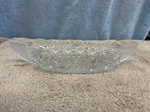 lot 5478 image: leaded crystal boat