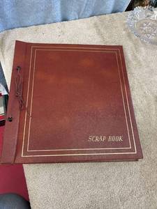 lot 5484 image: vintage scrap book
