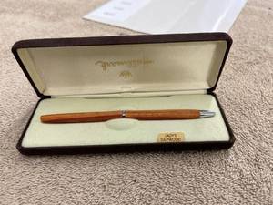 lot 5526 image: old wood hallmark pen