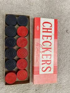 lot 5527 image: vintage checkers