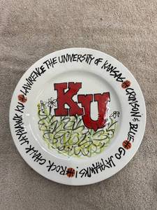 lot 5530 image: KU plate