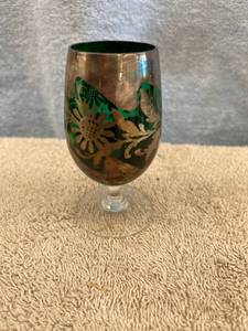 lot 5536 image: green &silver cup