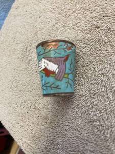 lot 5540 image: metal toothpick holder