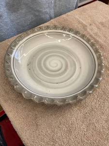 lot 5547 image: stoneware pie pan
