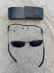 lot 5563 image: vintage glasses and sun lens