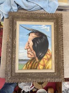 lot 5610 image: old Indian naked woman picture
