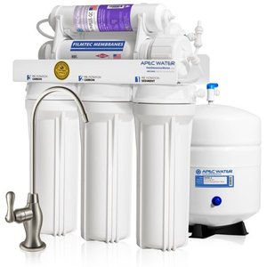 lot 101 image: APEC ULTIMATE Reverse Osmosis Drinking Water Filter System (Retails $339)