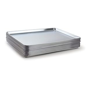 lot 35621 image: Full Sized Aluminum Sheet Pans  (12ct)  (18 x 26)