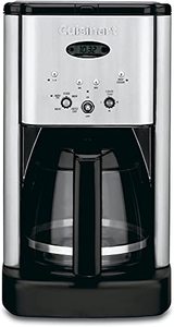 lot 35622 image: Cuisinart Brew Central 12-Cup Programmable Coffee Maker, Brushed Chrome