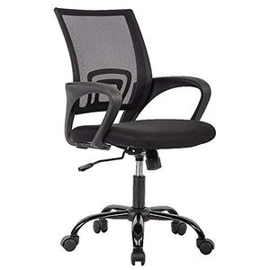 lot 35743 image: Ergonomic  Modern Executive Rolling Swivel Office Chair, Black