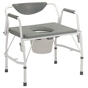 lot 35758 image: Homecraft Deluxe Bariatric Drop Arm Commode  (See Description)