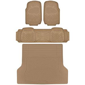 lot 35767 image: BDK OF-713 Diamond Grid Rubber Universal Car Floor Mats