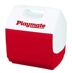 lot 37852 image: Igloo Playmate Pal Personal Sized Cooler, White   (11.75 x 8.25 x 12) (7qt)