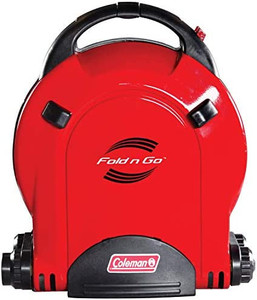 lot 37853 image: Coleman Fold N Go 2 Burner Propane Camping Stove
