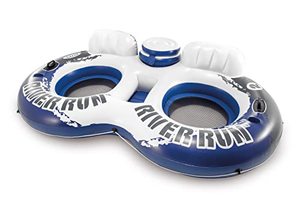 lot 37854 image: Intex  River Run II Sport Lounge Inflatable Water Float  (95 12 x 62)