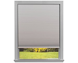 lot 37857 image: Redi Shade Home Cordless Cellular Blackout Fabric Shade, Natural  (30 in x 64 in)