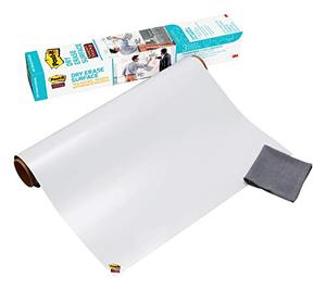 lot 37869 image: Post it Dry Erase Whiteboard Film, White  (3 x 2)