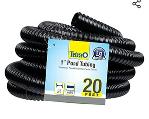 lot 37897 image: Tetra Pond Pond Tubing, Black  (See Description)