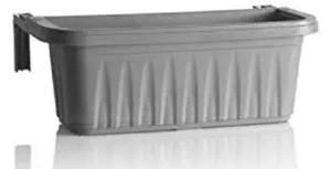 lot 37898 image: Adjustable Railing Planter, Driftwood  (20)