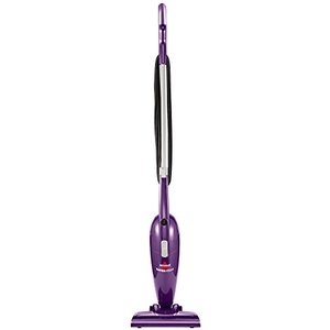 lot 37900 image: Bissell Featherweight Stick Lightweight Bagless Vacuum with Crevice Tool, Purple