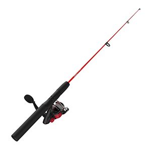 lot 37954 image: Zebco Dock Demon Spinning Reel and Fishing Rod Combo, Red  (30)
