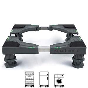 lot 38806 image: YUESUO Universal Mobile Base Fridge Stand with 4 Strong Feet Multi-Functional Adjustable Base