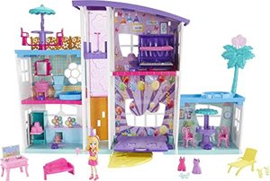 lot 38829 image: Polly Pocket Poppin Party Pad Transforming Playhouse, Multicolored  (24)