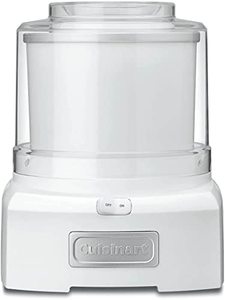 lot 39304 image: Cuisinart Double Insulated Ice Cream Maker, White  (Tested and works)