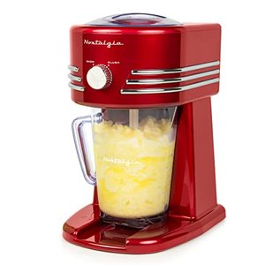 lot 39306 image: Nostalgia Frozen Beverage Station, Retro Red (40oz)  (Tested and works)