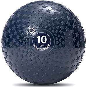 lot 39307 image: JFIT Weighted Slam Ball, Black  (10lb)