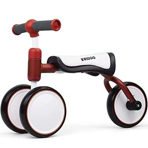 lot 39308 image: KRIDDO Baby Balance Bike, Red