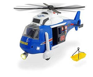 lot 48714 image: Dickie Toys Light and Sound Helicopter, Blue