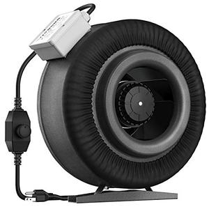 lot 48728 image: Vivosun Inline Ventilation Duct Fan, Black  (8)