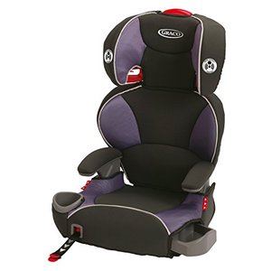 lot 48730 image: Graco Affix Youth Booster Seat with Latch System, Grapeade