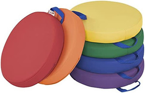 lot 48738 image: ECR4Kids SoftZone Round Seating  (6ct)