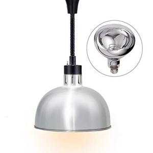 lot 48749 image: JIAWANSHUN Commercial Food Heat Lamp Warmer, Silver