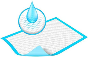 lot 48769 image: Ultra Absorbent Extra Thick Disposable Bed Pads with Adhesive   (36 x 36)
