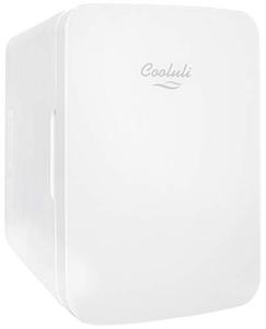 lot 48770 image: Cooluli Portable Mini Fridge, White  (10L)