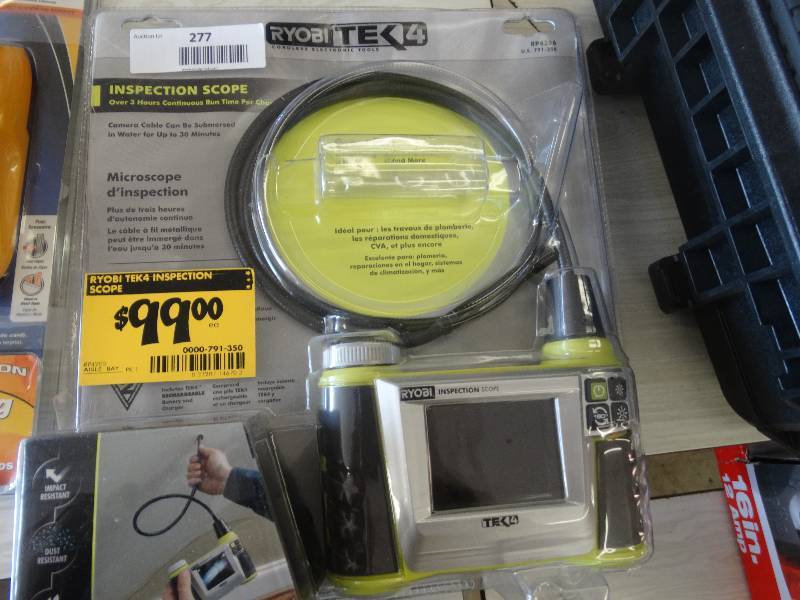 lot 277 image: Ryobi Inspection Scope.