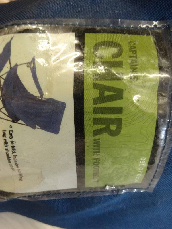 lot 316 image: Captains Char WFoot Rest.