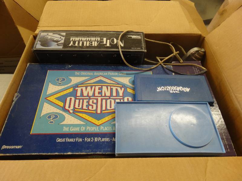 lot 337 image: Box Of Bored Games.