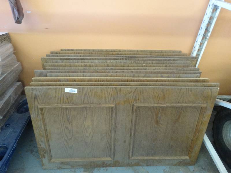 lot 345 image: Lot Of Oak Wood Panels.