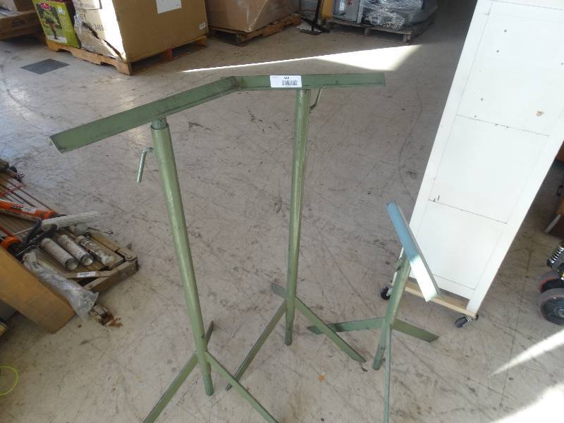lot 346 image: 3 Lathe Metal Stands.