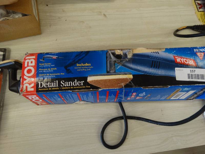 lot 157 image: Ryobi Detail Sander.